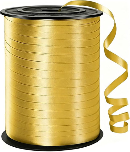 500 Yard Gold Curling Ribbon, Ribbon by WFAUIBR