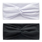 Elastic Knotted Headbands for Women Criss Cross Head Bands for Women's Hair Non Slip Boho Wrap Twisted Hair Accessories
