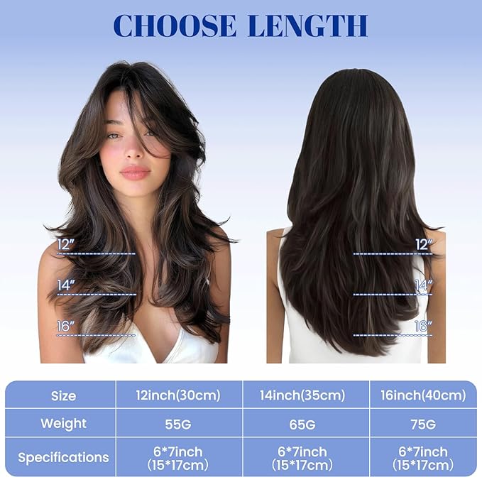 WORLDSTAR Human Hair Topper 360°3D Coverage Hairpieces Hand-stitched Real Hair Toppers for Women Add Volume,6 * 7 Inch Base 12Inch #2 Dark Brown,55g with Thinning Hair Upgrade Lace Base (tp#2-12)