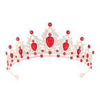Princess Tiara and Crown for Women Wedding Tiaras for Bridal girls Tiaras and Crystal Crowns Rhinestone Headband Metal Hair Accessories for Costume Birthday Party Prom Gifts