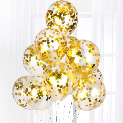 Gold Confetti Balloons - Image 7