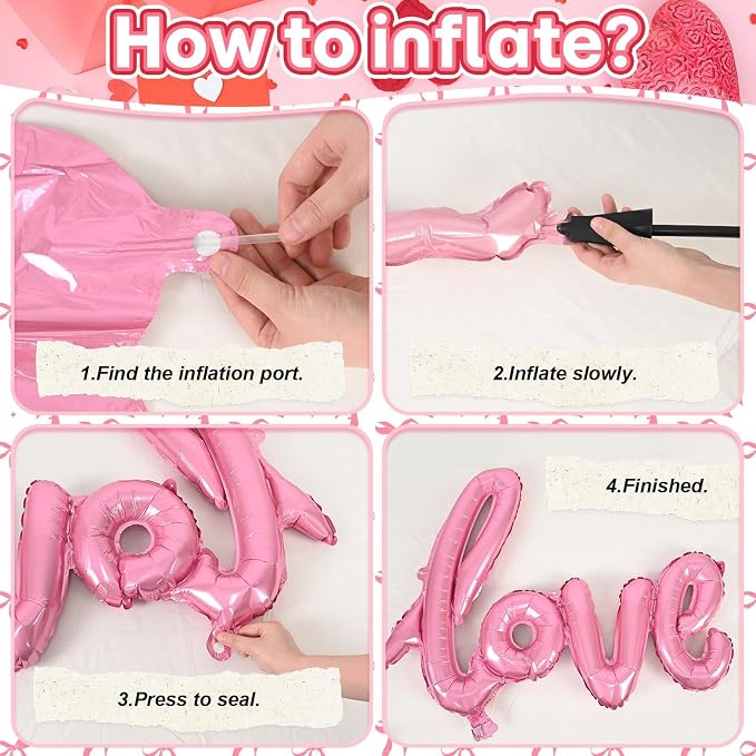 Red and Pink Balloons - Image 6
