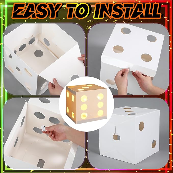 Motipuns 6 Pcs Lighted Dice Boxes - Image 3