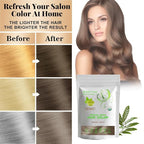 100% Organic Henna Hair Color – Natural, Chemical-Free Hair Dye for Rich, Vibrant Color & Gloss – Grey Coverage, Safe for All Hair Types, Vegan Non-Toxic, Herbal Hair Treatment (ASH BROWN)
