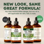 KUKKA Tea Tree Essential Oils - 4 Fl Oz - for Hair, Skin, Diffuser, Aromatherapy & DIY Soap Making Scent