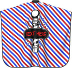 Custom Barber Cape for Men Personalized Professional Hair Cutting Cape with Text for Home Salon Barbershop