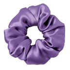 LILYSILK Silk Hair Scrunchies/Ties for Frizz & Breakage Prevention, 100% Mulberry, No Damage, Elastic ponytail Holders, 1Pc, Purple