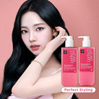 Mise En Scene Hair Perfume Shampoo - Perfect Styling Serum Shampoo - with Peony and Rose Scent, Styling Memory & Heat Protection, Enriched with Argan Oil, Daily Nourishing, 22.99 Fl. Oz.