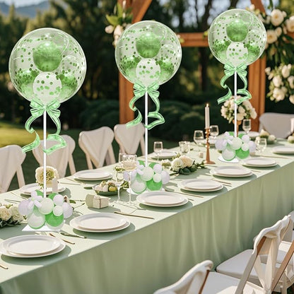 4 Pack Clear Acrylic Balloon Stands - Image 6