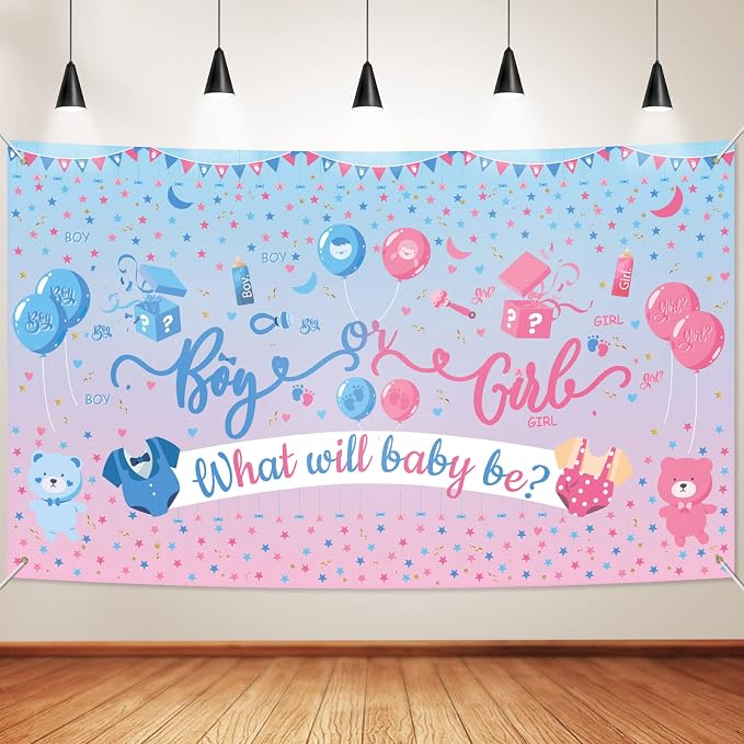 Gender Reveal Decorations by MDDRUIQI