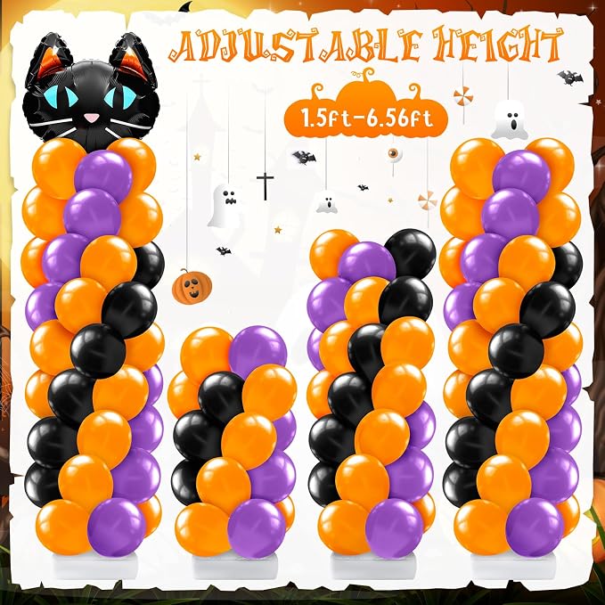 Kasyat 2 Set Halloween Balloon Column Stand Kit - Image 5