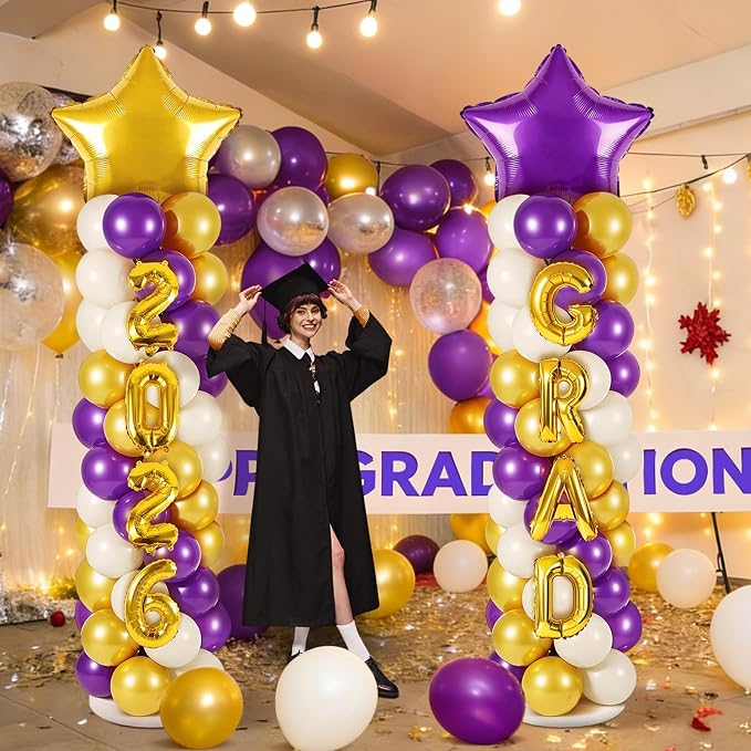 2 Sets Graduation Balloon Column Stand Kits - Image 7