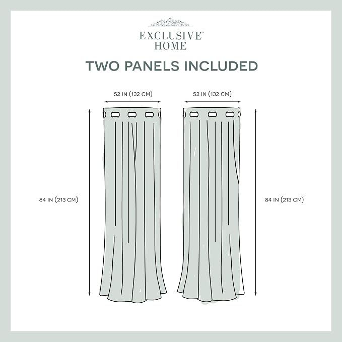 TOWN & COUNTRY LUXE Talia Double Layer Indoor Curtains, Sheer and Room - Image 8