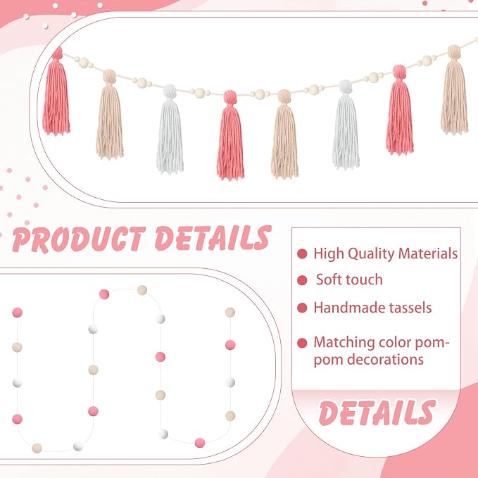 SmoothNovelty 139 Pcs Felt DIY Custom Banner Kit Include 104 Letters 18 - Image 4