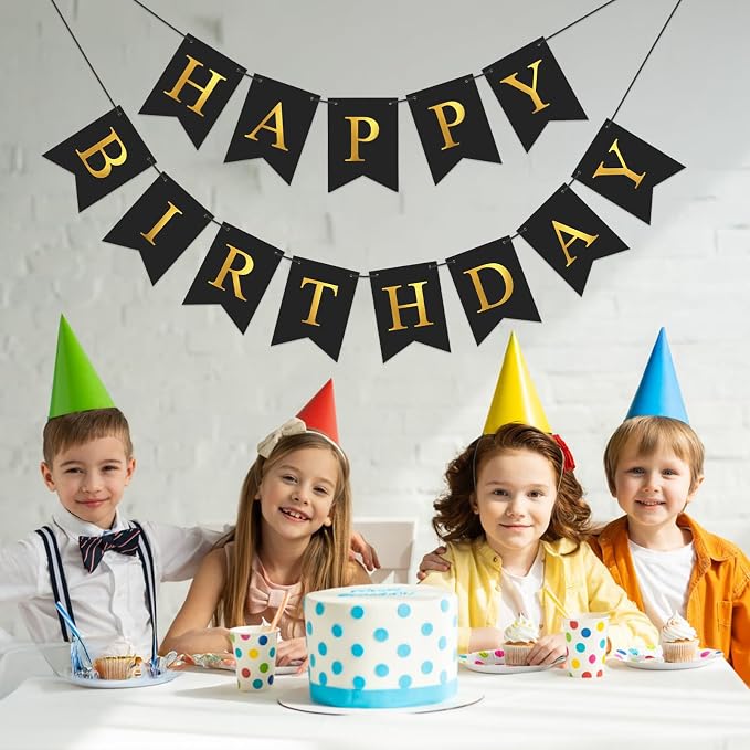 Happy Birthday Banner Birthday Party Banner NO DIY Happy Birthday Sign | - Image 5