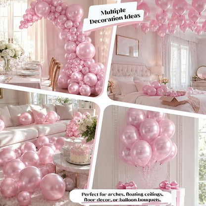 Metallic Pink Balloons - Image 5