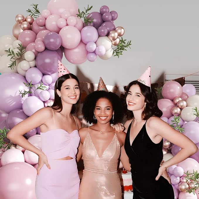 Dusty Purple Balloon Arch Kit for Baby Shower Bridal Shower Decorations | - Image 4