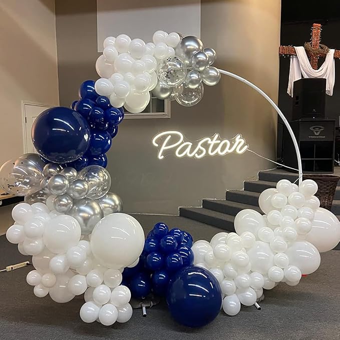 White Balloons - 5 inch 120pcs Latex - Round White Birthday Balloon, Helium - Image 4