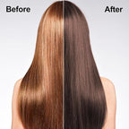 Coffee Hair Dye, Hair Dye Shampoo for Men and Women, Hair Color Shampoo For Home Use, Shampoo Para Canas, Hair Dye Shampoo 3 in 1, 16.9 Fl Oz (Coffee)