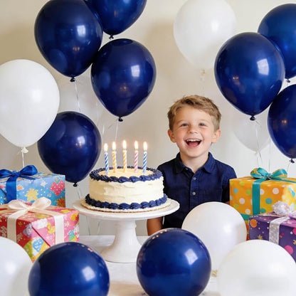 110pcs Navy Blue Balloon 12 Inch - Image 6