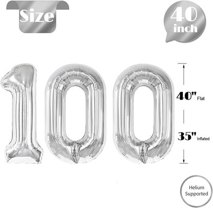 Sliver 100 Balloon - Image 5