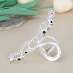Large Metal Hair Claw Clips for Thick Hair 4.7 Inch Big Matte Metal Hair Clip for Women Strong Hold Claw Barrettes for Long Hair New Hair Accessories (Style 1)