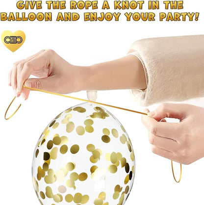 Lukiituke Black and Gold Balloons - Image 4