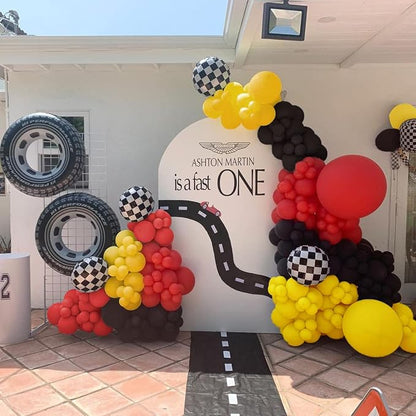 134pcs Balloons Race Car Birthday Party Supplies Decorations - Image 7