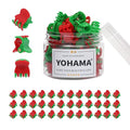 YOHAMA 36 PCS Colorfuls Mini Hair Claw Clips Great for Design Kids and Adult Christmas Hairstyles Decoration Buns, Pining Bangs Strong Grip Multi-function Clamp Clips.