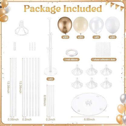 10 Sets of Balloon Stands Kits - Image 2