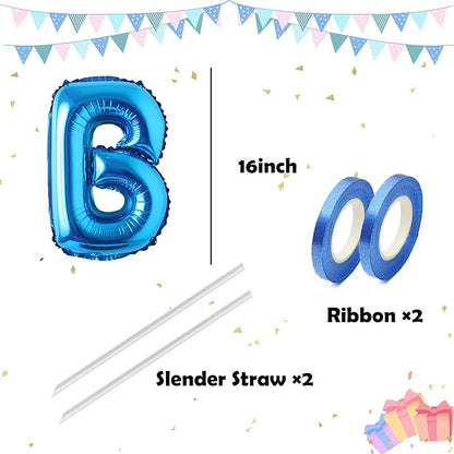 Letter Balloons 16 Inch Mylar Foil Alphabet Letter A-Z Balloons Set - Image 2
