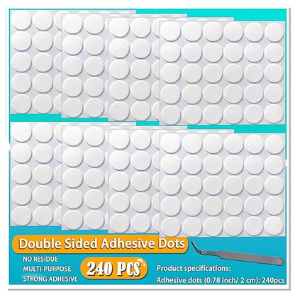 Birllaid Double Sided Tape, Strong Mounting Adhesive Dots by Birllaid