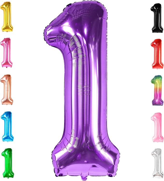 KatchOn Purple Number 1 Balloon by KatchOn