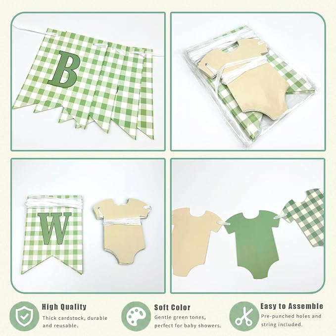 Baby Boy Baby Shower Banner - Image 8