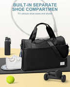 Gym Bag Womens,Travel Duffel Carry on Bag Sport Tote Bag Weekend Overnight Bag
