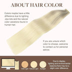 GOO GOO Tape in Hair Extensions Human Hair, 17/22/60 Ash Blonde to Golden Blonde and Platinum Blonde, 26inch 60g 20pcs, Skin Weft Seamless Invisible, Silky Straight with Thick Ends, Remy Human Hair
