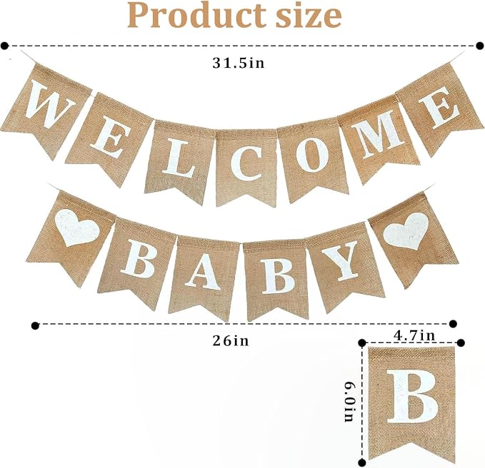 Welcome Baby Banner - Image 3