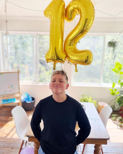 Gold Number 16 Balloon 40 Inch - Image 7