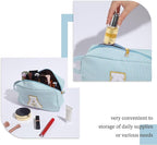 YOOLIFE Teacher Appreciation Gifts - Personalized Monogram Initial Makeup Bags for Women
