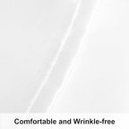 NTBAY 2 Pack Satin King Pillowcases for Hair and Skin, Luxurious and Silky Pillow Cases with Envelope Closure, 20x40 Inches, White