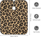 Men Women Cool Cheetah Leopard Print Hairdresser Cape, Extra Long Hairdresser Apron for Barbers, Profession Barbershop Supplies