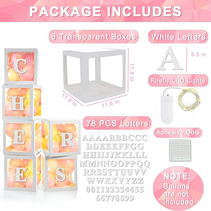 Ledido Transparent Balloon Boxes - Image 3