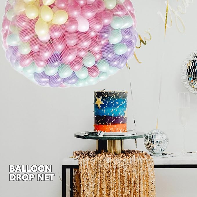 Balloon Drop Net Balloon Release Net Organizer Bag - Image 7