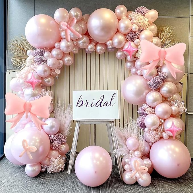 Pearl Pink Double Stuffed Balloons by Captank