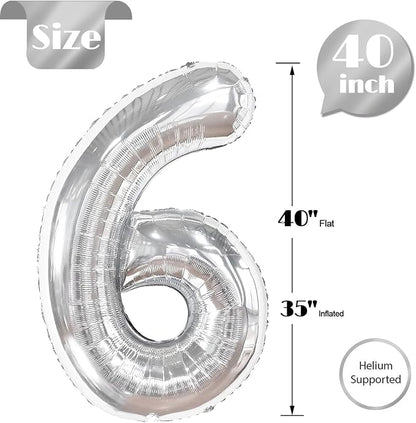 Sliver 6 Balloon - Image 5