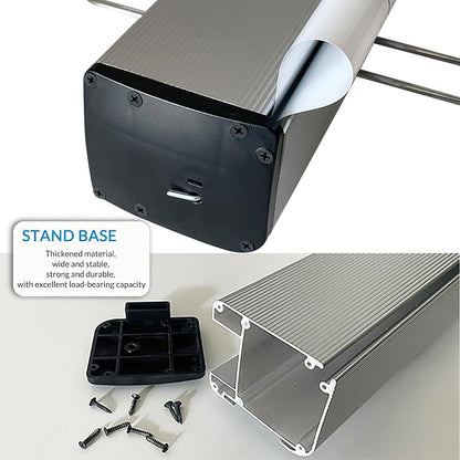 Custom Retractable Banner，with Heavy Duty Frame and Travel case ，Anti-curl - Image 3