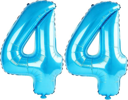 40 Inch Number 44 Balloons for 44th Birthday Party Decorations, 0-100 Jewelry by FOBELEC