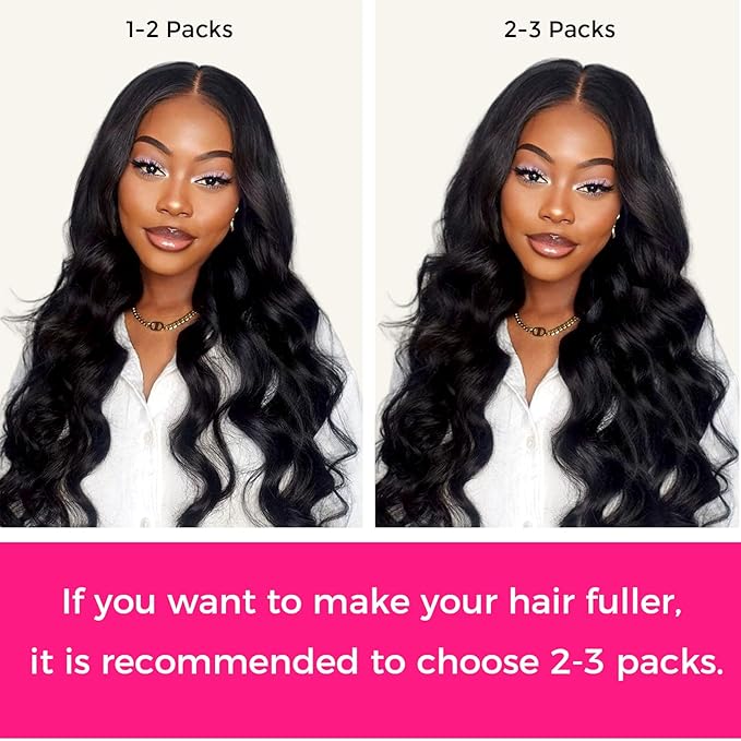 Lashey Seamless Clip in Hair Extensions Human Hair 9pcs Body Wave #1 Jet Black 150g 24 Inch Clip in Hair Extensions with PU Soft Invisi Edge for Women
