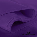 BLISSFORD Purple Satin Pillowcase with Zipper, for Hair and Skin Care, Feels Soft and Cool Like a Silk Pillowcase, Satin Pillow Cases 2 Pack, Slik Pillow Cover, Grape/Purple, Standard - Set of 2
