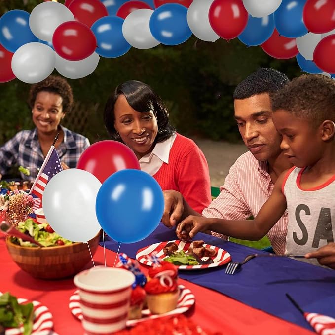 Red White and Blue Balloons - Image 6